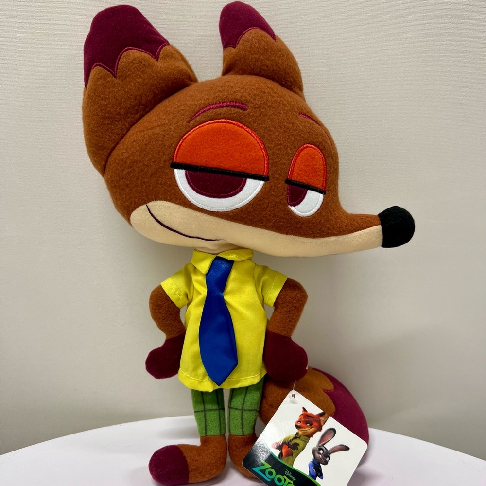 Disney Zootopia Nick Wilde Plush NEW